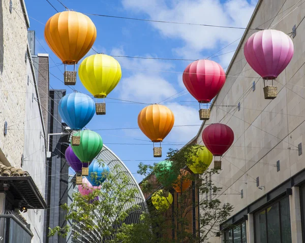 Heißluftballons beim Zirkus in Bristol — Stockfoto