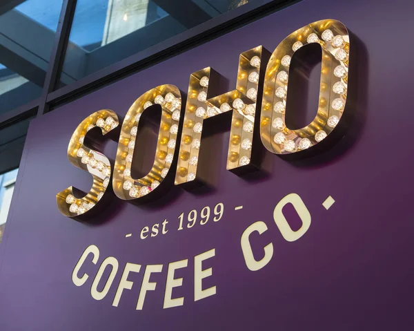 Logo Soho Coffee Company — Foto Stock
