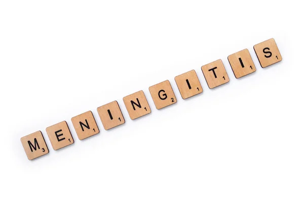 Le mot MENINGITIS — Photo