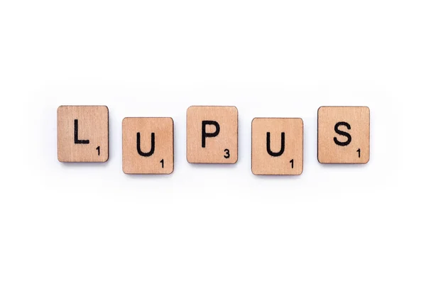 La palabra LUPUS — Foto de Stock