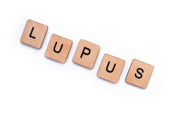 Slovo lupus — Stock fotografie