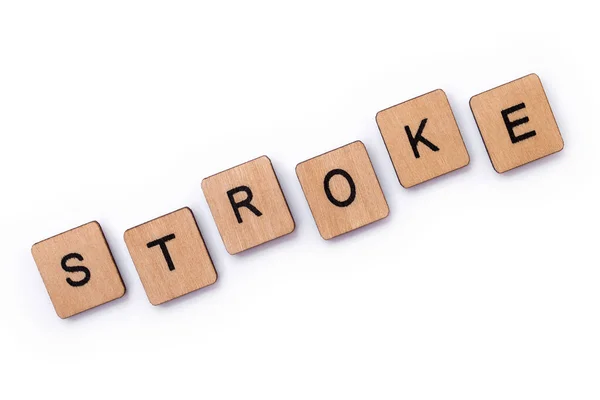 The word STROKE — Stock Photo, Image