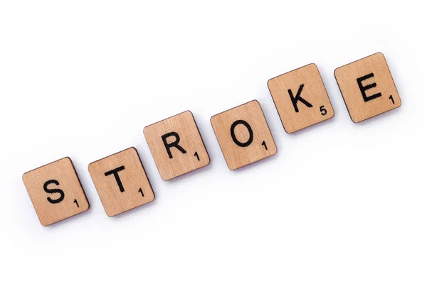 The word STROKE — Stock Photo, Image