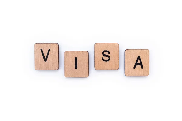 La palabra VISA —  Fotos de Stock