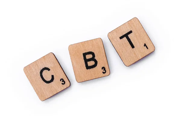 De afkorting CBT — Stockfoto