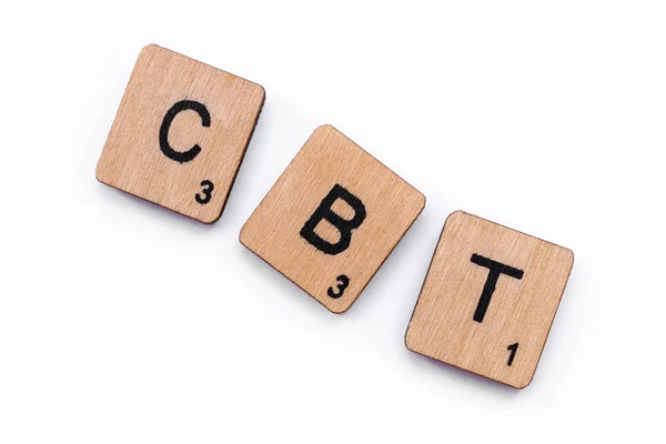 La abreviatura CBT — Foto de Stock
