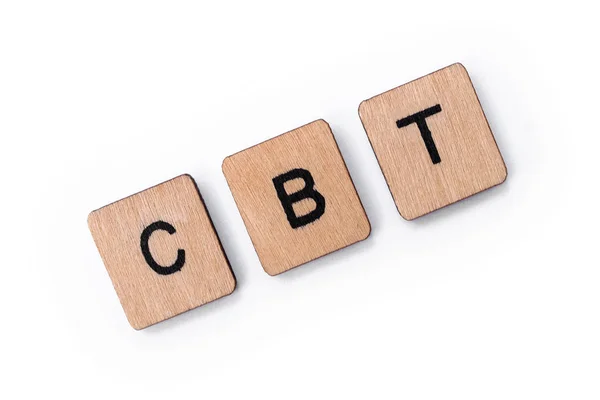 La abreviatura CBT — Foto de Stock