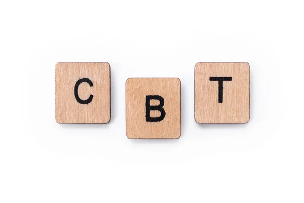 La abreviatura CBT — Foto de Stock