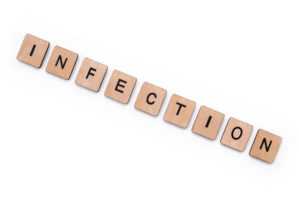 The word INFECTION — Stock Photo, Image