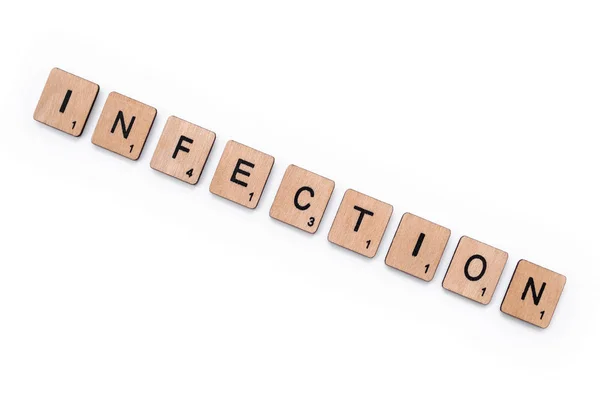 The word INFECTION — Stock Photo, Image