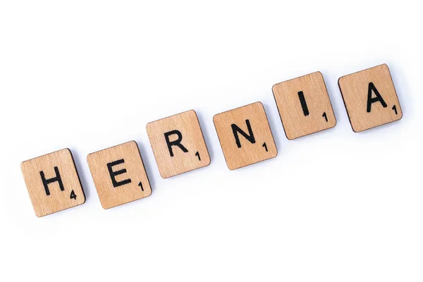 The word HERNIA — Stock Photo, Image