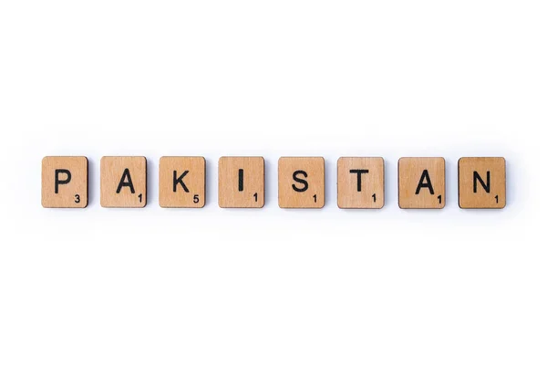 The word PAKISTAN — Stock Photo, Image