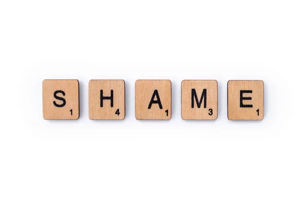 The word SHAME — Stock Photo, Image