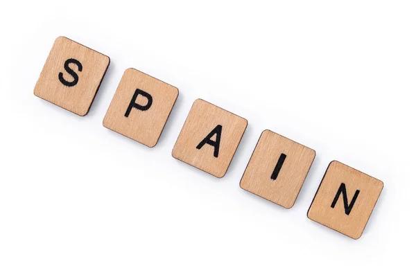 İspanya kelimesi — Stok fotoğraf