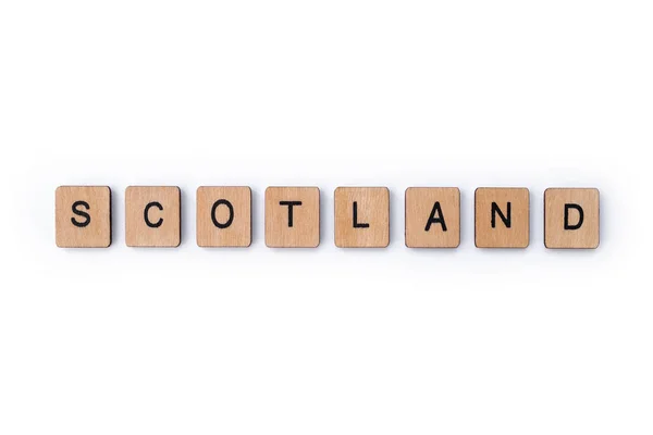 La palabra SCOTLAND —  Fotos de Stock