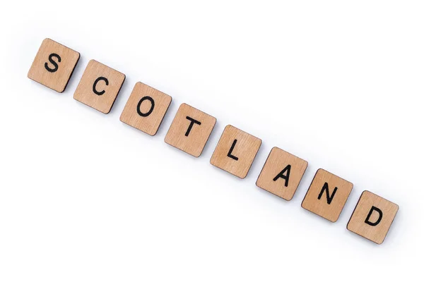 La palabra SCOTLAND —  Fotos de Stock