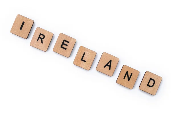 Ordet Irland — Stockfoto