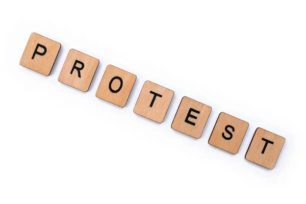 The word PROTEST — Stock Photo, Image