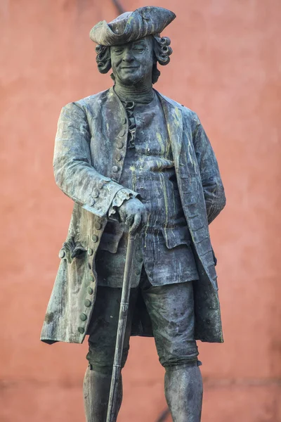 Carlo Goldoni Statue in Venice — Stock Photo, Image