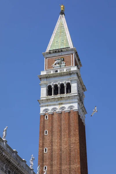 St. Marks Campanile i Venedig — Stockfoto