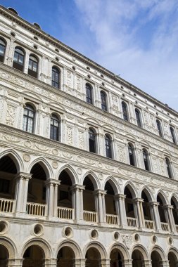 Venedik 'teki Doges Sarayı' nda Loggia