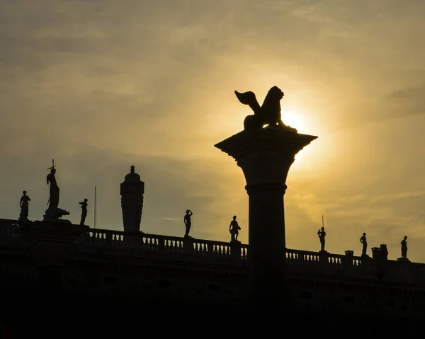 Lion of Venice Silhouette