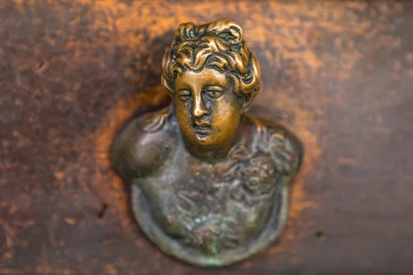 Ornate Door Knob bij het Doges Palace in Venetië — Stockfoto
