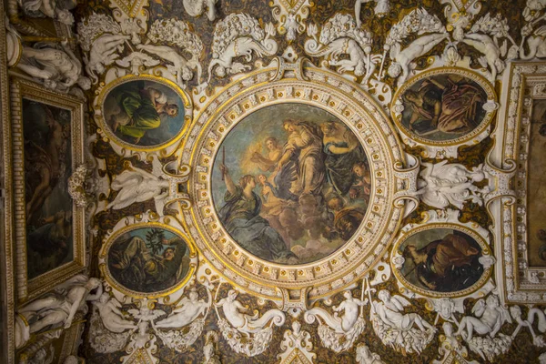 Kamer van de Vier Deuren in het Doges Palace — Stockfoto