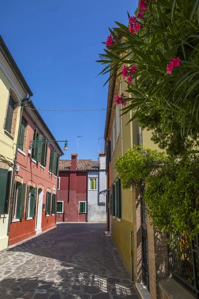 İtalya'daki Burano Adası — Stok fotoğraf