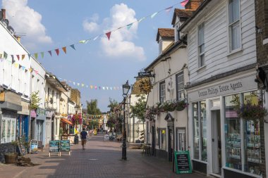 Waltham Abbey 'deki Sun Caddesi.