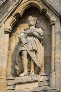 Waltham Abbey 'deki Kral Harold Heykeli