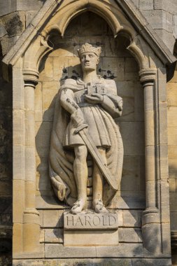 Waltham Abbey 'deki Kral Harold Heykeli