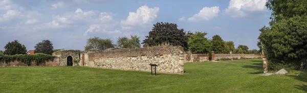 Waltham Abadía que rodea la pared — Foto de Stock