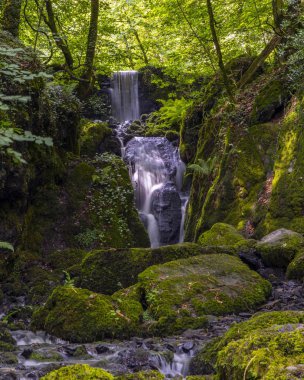 Güney Devon 'da Clampitt Falls