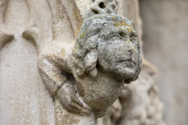 Beeldhouwkunst in de Exeter kathedraal — Stockfoto