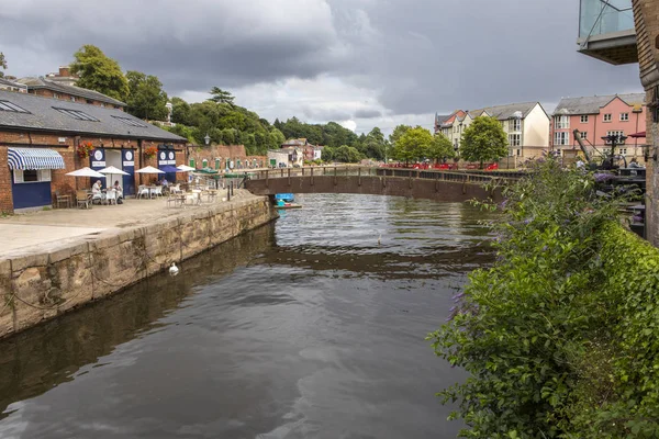 Exeter Quay em Devon — Fotografia de Stock