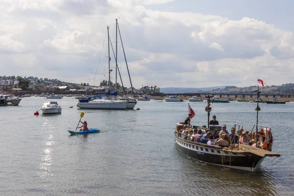 Teignmouth y Shaldon Ferry en Devon — Foto de Stock