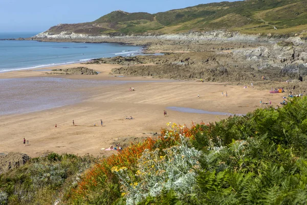 Barricane Beach en North Devon — Foto de Stock