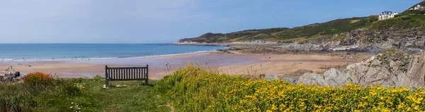 Barricane Beach en North Devon — Foto de Stock