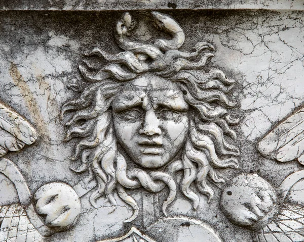 Dorset 2020 Details Beautiful Stone Carvings Garden Kingston Lacy House — 스톡 사진