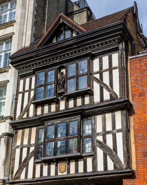 London Inggris Agustus 2020 Arsitektur Setengah Timbered Yang Menakjubkan Dari — Stok Foto