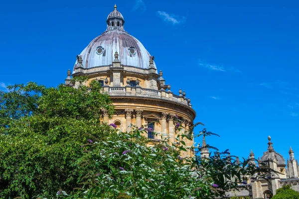 Oxford August 20Th 2020 View Beautiful Radcliffe Camera Building City — Stock Photo, Image