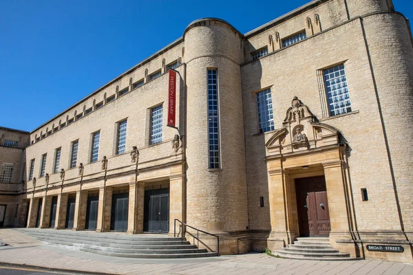 Oxford Αυγούστου 2020 Άποψη Του Εξωτερικού Της Βιβλιοθήκης Weston Μέρος — Φωτογραφία Αρχείου