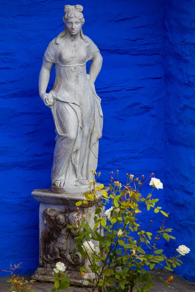 Portmeirion Wales September 1St 2020 Classical Style Sculpture Located Exterior — Stock Photo, Image