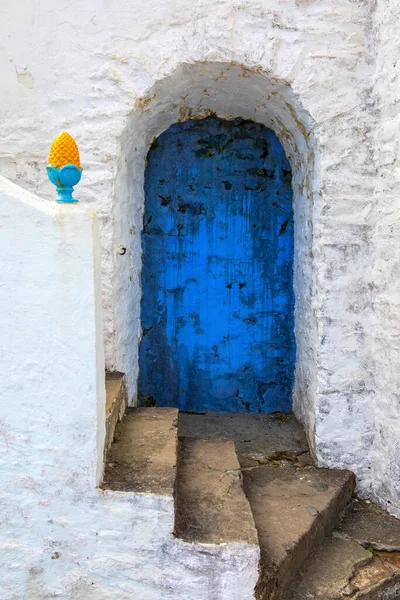 Detalle Logia Quayside Hermoso Pueblo Portmeirion Norte Gales Reino Unido — Foto de Stock