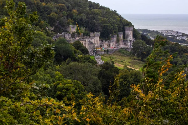 North Wales Großbritannien September 2020 Ein Blick Auf Das Gwrych — Stockfoto