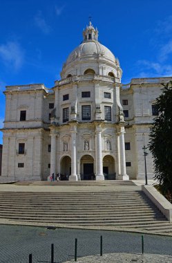 Panteao Nacional - tarihsel patrimony. Lisbon, Portekiz