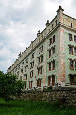Chortkiv 'in Nagiryanka köyündeki Yagilnitsky kalesi.