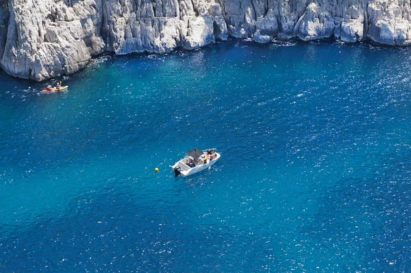 Water Recreation Calanques National Park Department Bouches Rhone France Large — Stock Photo, Image