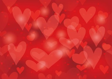 Sevgililer günü/gelin sorunsuz arka plan, vektör çizim. Yatay ve dikey olarak tekrarlanabilir.